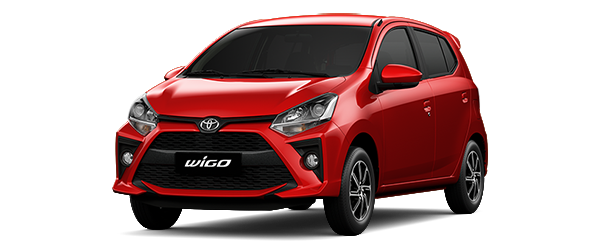 Toyota Wigo 1.2G MT 2021 - Màu Đỏ